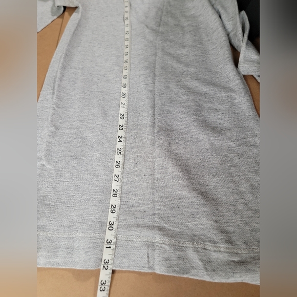 J.Crew Gray Long Sleeve Sweatshirt Dress Size-XS - Picture 6 of 7